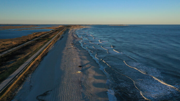 Gilgo Beach In Suffolk County, Long Island, New York