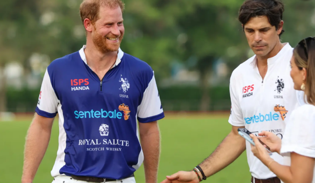 Prince Harry Ignored at Polo Match