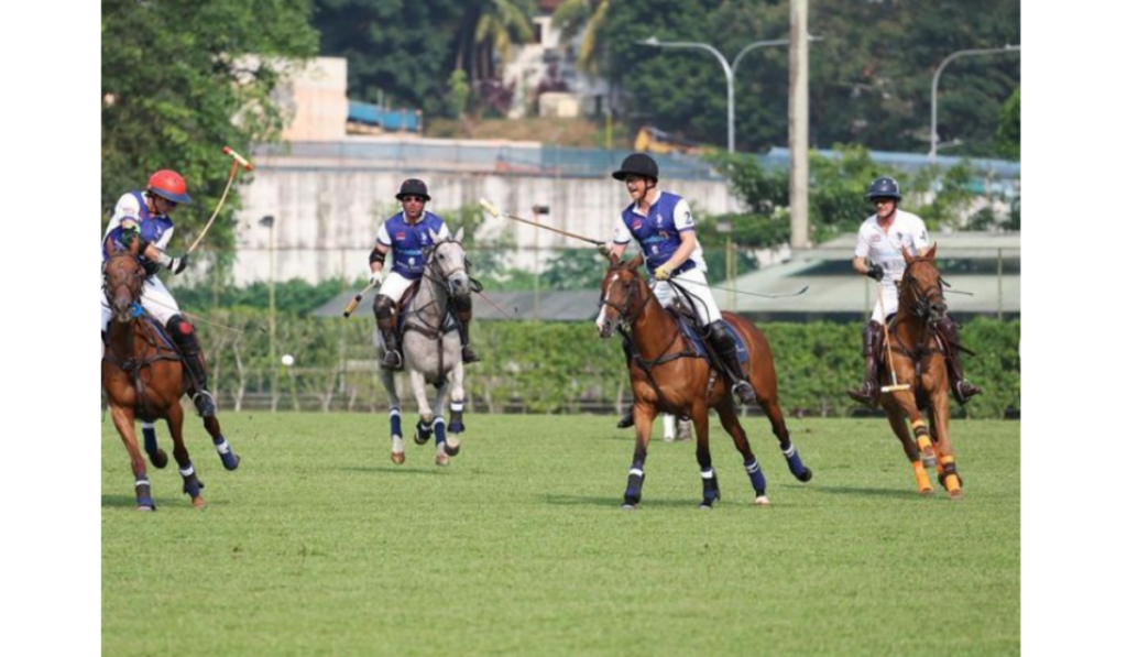 Prince Harry Plays Charity Polo Match in Singapore