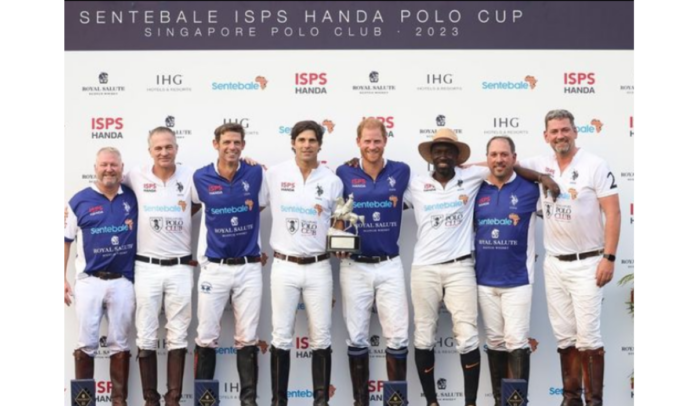 Prince Harry Plays Charity Polo Match in Singapore