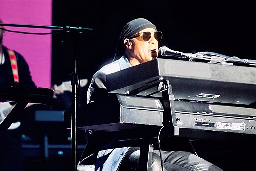 Stevie Wonder by Julio Enriquez via Wikimedia Commons