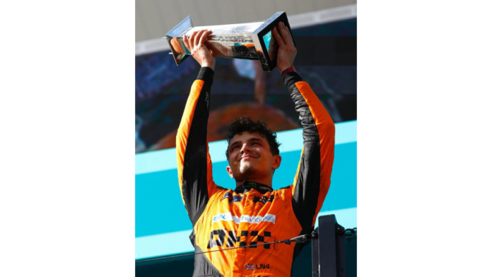 McLaren's Lando Norris Victory