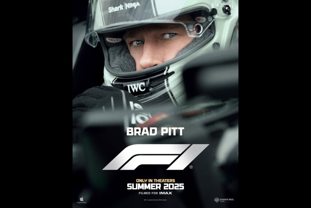 Apple’s Formula 1 movie, starring Brad Pitt and directed by Joseph Kosinski, releases globally on June 27, 2025. f1/Instagram