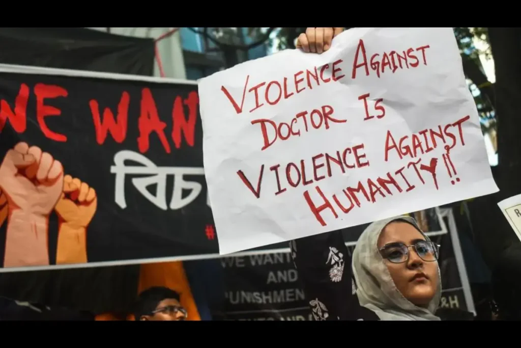 Indian medics strike, demanding justice for a doctor's murder. Protests highlight the need for safer work environments and stricter laws. bbc.com