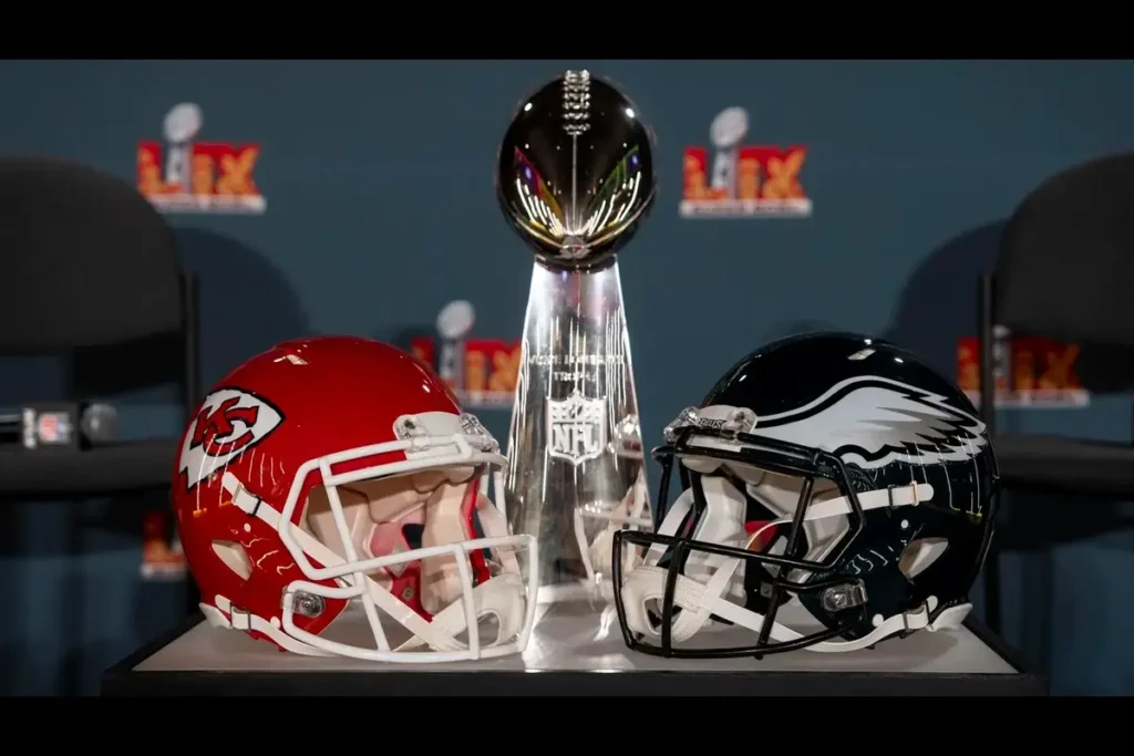 Get ready for Super Bowl LIX! Watch the Chiefs vs. Eagles, Kendrick Lamar’s halftime show, top commercials, and game-day details. Photo: Getty